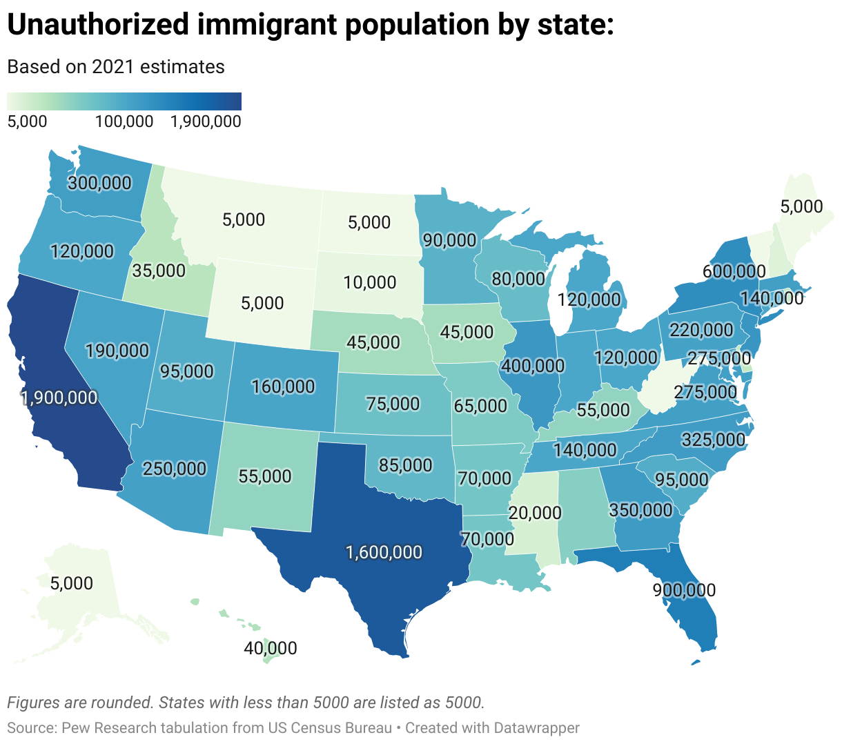 Immigrant Map Mar 2025