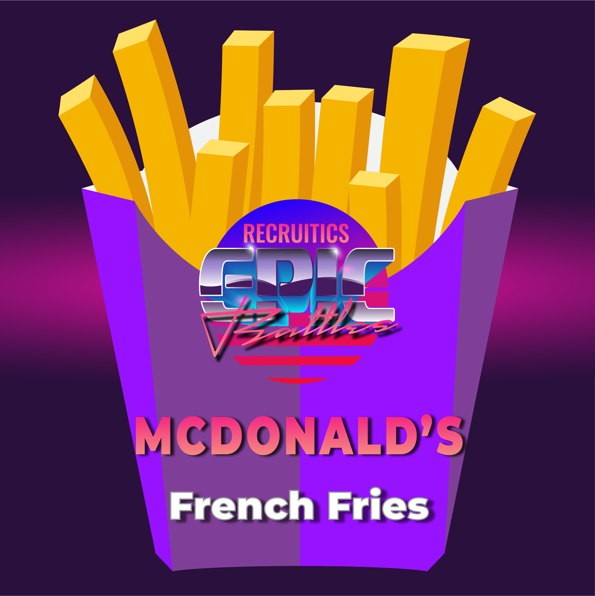epic battles recruitics best french fries mcdonalds 